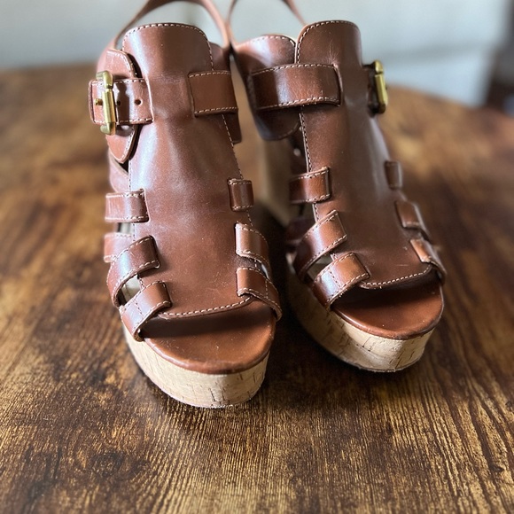 Coach wedge sandals size 8 - Picture 2 of 7